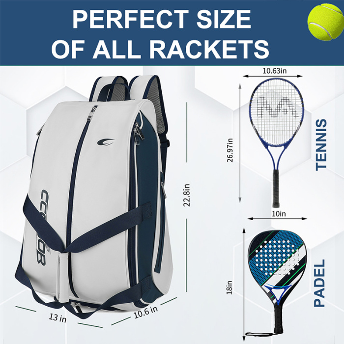 Sporty Pickleball Backpack Perfect for Tournaments