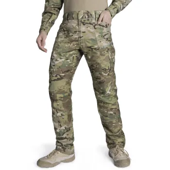 IDOGear Men's Camouflage Tactical Pants: Multi-Purpose Hiking and Hunting Cargo Trousers with Multiple Pockets