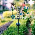 35'' Hummingbird Rain Gauge Outdoor