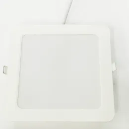 6500k recessed led plastic 6w square downlight