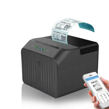 USB Thermal Sticker Printer for Android & iOS: P58D 58mm Upgrade Model