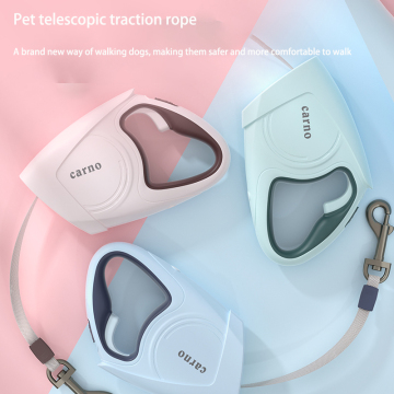 MOFESIPI Tali Anjing Tahan: Otomatis Retractable Nylon Cat Lead untuk berjalan dan berlari