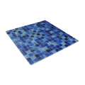 Adhesive Glass Mosaic Inside Outside Pool Blues Tiles