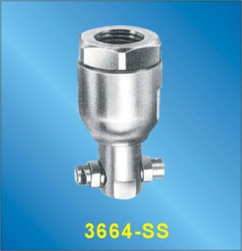 rotating can/bottle wash nozzle