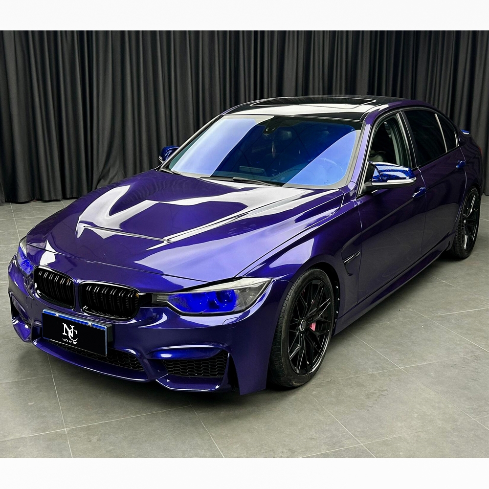 Royal Ingot Blue Car Wrapping