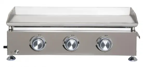 3 Burner Garden Gas Grill Griddle