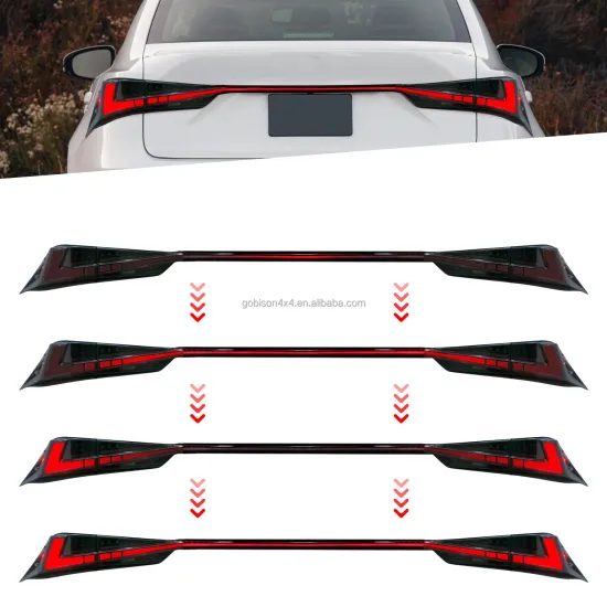 Gobison High Quality LED Tail Light Bars for Lexus IS250/IS350/IS300 (2013-2022)