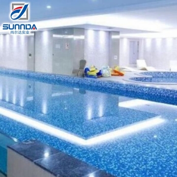 2016 high quality newest design crystal glass mosaic decorative tile for swimming pool