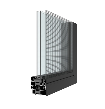 Aluminum Awning and Combined Windows