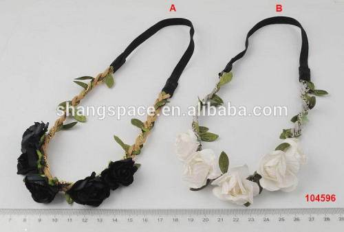 Made in Zhejiang China Fast Delivery latest flower headband designs
