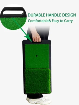 Double Grass Chipping Mat for Indoor Outdoor