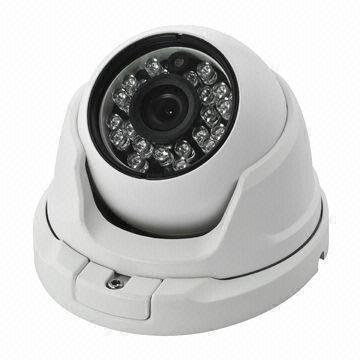 Outdoor Dome Camera, 1/3" Sony Color CCD 700TVL, 3.6/6mm Lens, DWDR, 2D-DNR, OSD, Low Lux