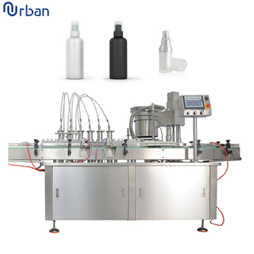 Perfume Bottle Filling, Capping, and Labeling Machine (30ml-60ml)