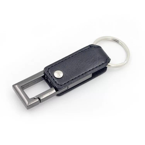 Pendrive USB Cuero Marrón