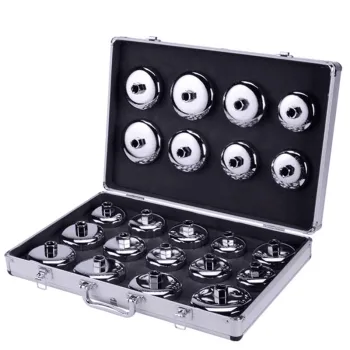 High-Quality Steel Universal Auto Oil Filter Wrench Kit: Your Ultimate Solution for Car Filters Spanner and Vehicle Repair Tools