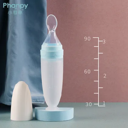 Baby Utensils Squeeze Spoon Feeding From Factory Directly
