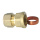 Compression Brass Female Straight Coupler