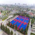 PP Court Tile Floors for Outdoor Basketball Court