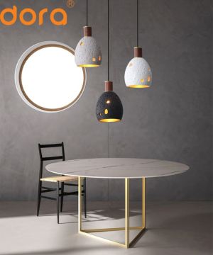 Modern European Retro Indoor Living Room Bedroom Chandelier - Ceramic Home Decor
