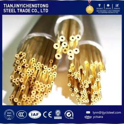 H62 Brass Yellow Copper Pipe, Holow Tubes