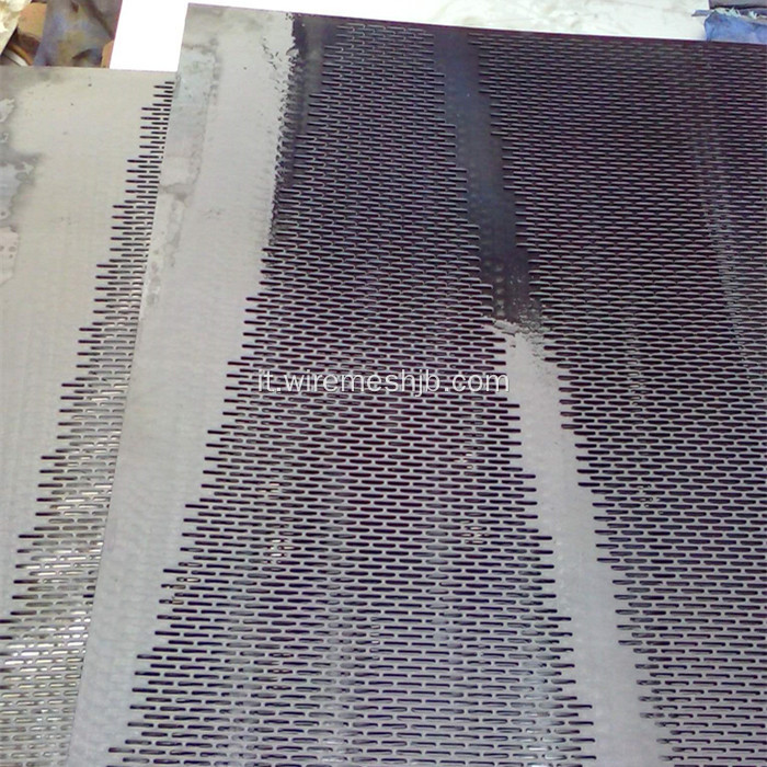 Lamiera di acciaio perforata di alluminio