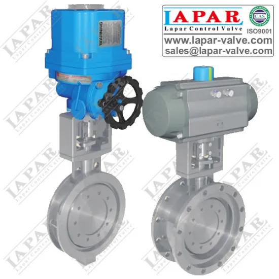 LPB12 series Wafer Butterfly Valve Triple Eccentric Metel-seat Butterfly Valve DN80~DN1200 Wafer Flange Type