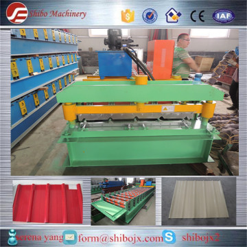 trapezoidal roofing sheet metal making machine