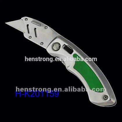 Safety wood handle double side wooden handle utility knives