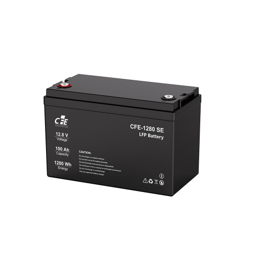 বাড়িতে ব্যবহারের জন্য 12.8V 100Ah LiFePO4 ব্যাটারি