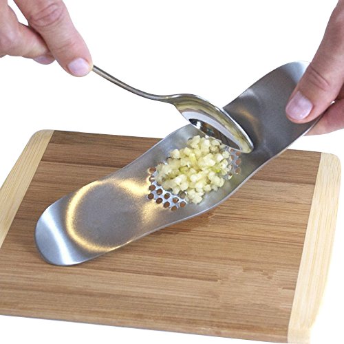 Stainless Steel Garlic Chopper Press Mincer Grinder