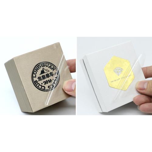 Customized Logo Pressure Sensitive UV Transfer Label Stickers Stick Firmly
