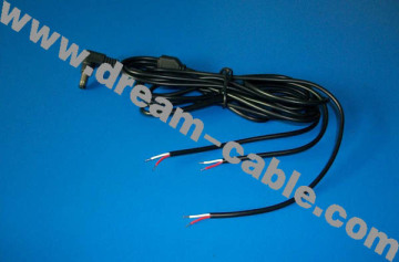 DC Splitter Cable with Stripped Pigtail