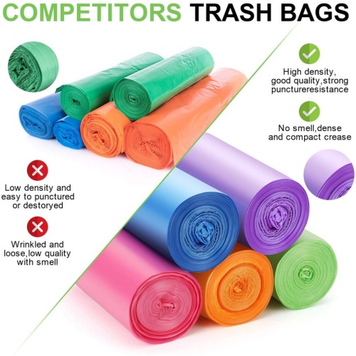 Saci mici pentru saci de gunoi mici din PEAD biodegradabil