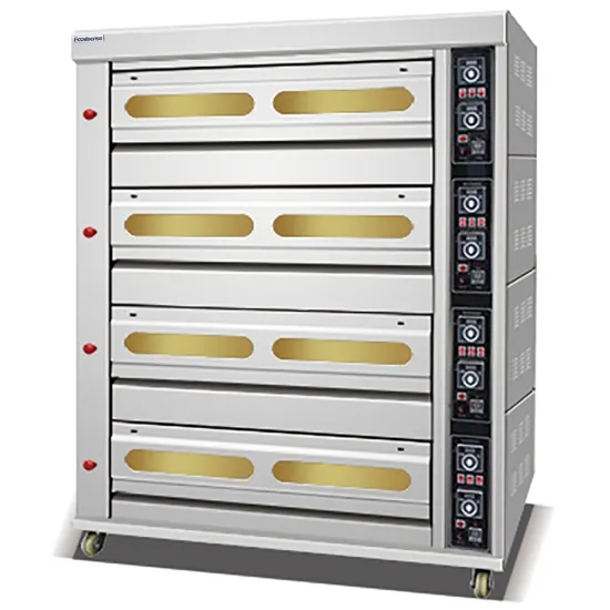 Commercial Industrial Baking Oven Professional Big 4 Deck 16 Tray Bread Baking Oven