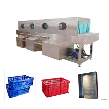 Plastic Crate Washer Machine - Factory Outlet Tray Basket Washing Machine