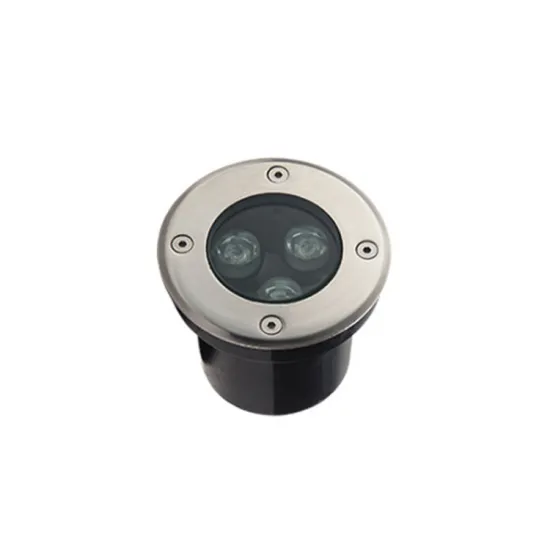IP65 Waterproof Stainless Steel Round Inground LED Light, 3W