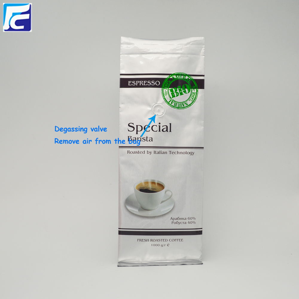 Coffee Bag with Valve