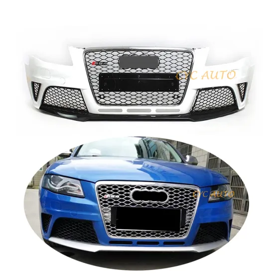 Hot Sale RS4 Style Body Kit Front Bumper with Grille for Audi A4/S4 (B8) 2008-2012