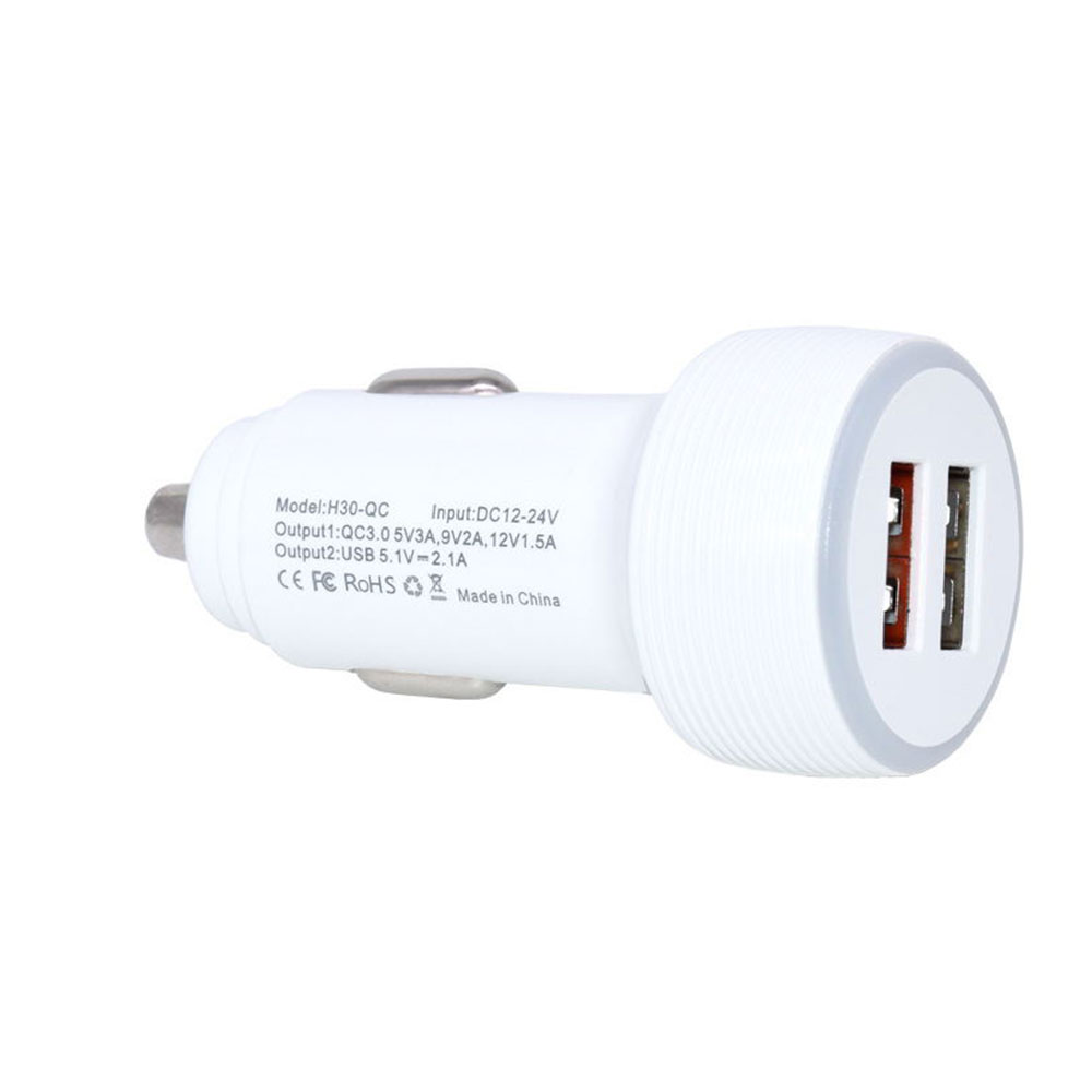 CE FCC ROHS 2USB Fast Car charger