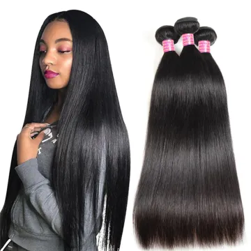 Brazilian virgin bundles cuticle aligned double drawn human hair raw hair bundles wholesale hair bundles