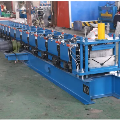 Roof ridge tiles ridge cap roll forming machine