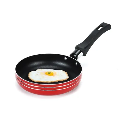 Aluminum Non Stick Cast Iron Fry Pan with Marble Coating - No Oil, No Smoke Frying Pan