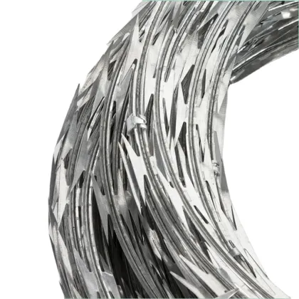 Barbed Wire Razor Blade Wire Metal Barbed Coil