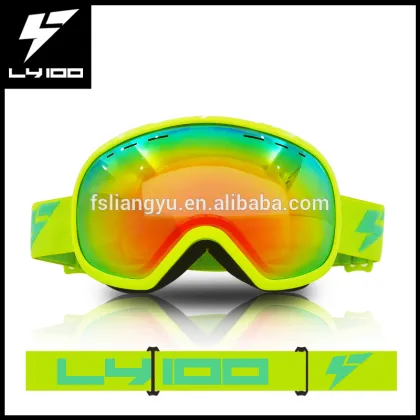 Ski Goggles For Snowmobile Snowboarding Cycling Superior Protective Snow Glasses With UV custom ski goggles