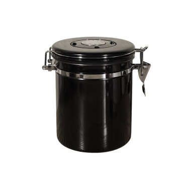stainless steel One-way valve coffee bean vacuum canister