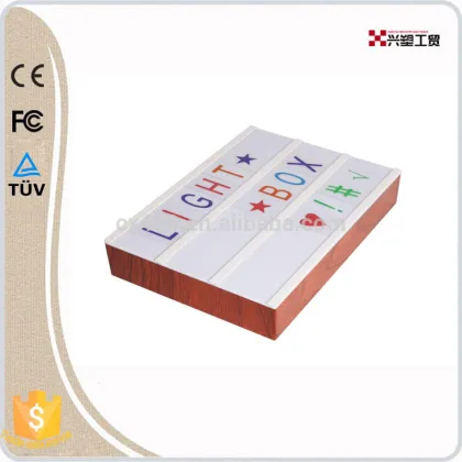 a little lovely led light box