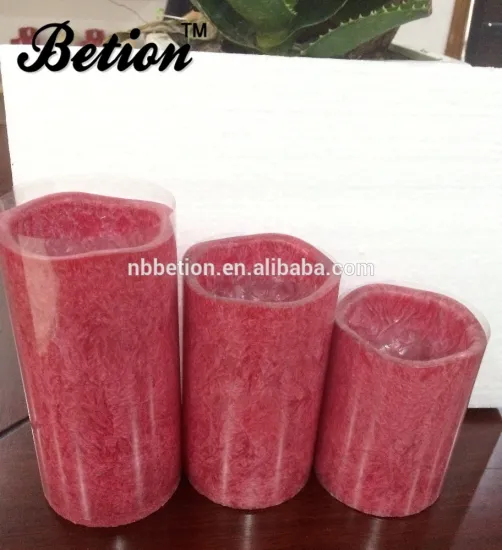 flameless candles home decorative led pillar real wax candles rustic led wax candles