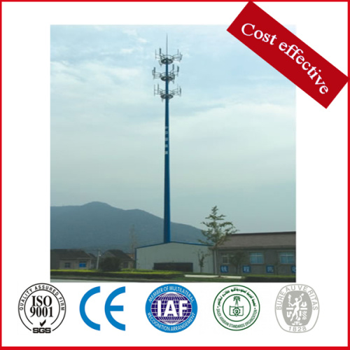 15-60M Telecommunication Communication Pole Monopole