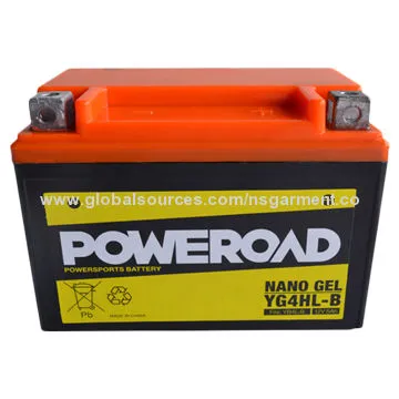 True Nano GEL Motorcycle Battery, 120x71x91mm Dimensions, 12V 5Ah Capacity