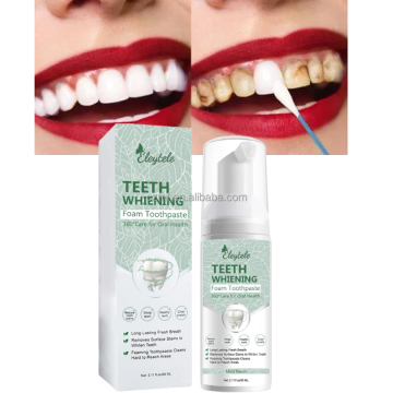 Private Label OEM Fresh Breath Stain Removal Tooth Mousses & Foams for Kids